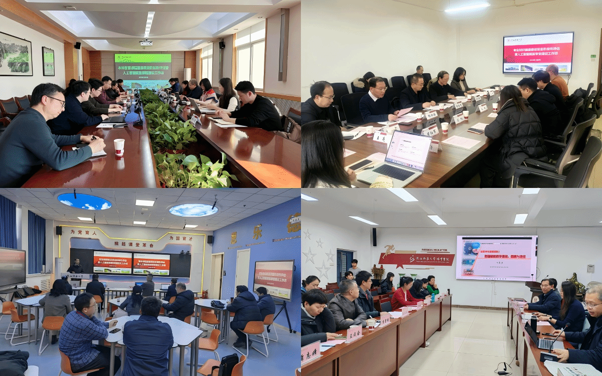 我校举办人工智能赋能本科教育教学系列工作坊